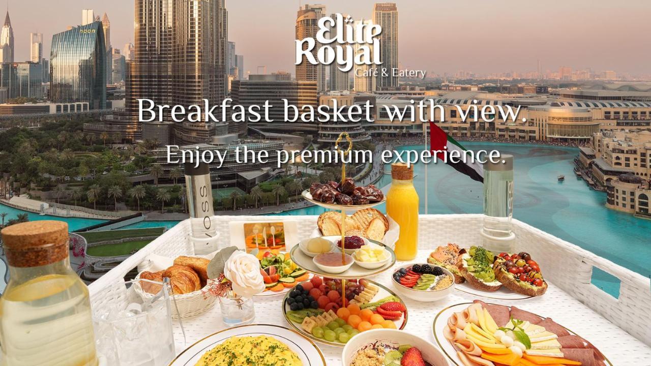 دبي Elite Royal Apartment - Full Burj Khalifa & Fountain View - Premier - 2 Bedrooms & 1 Open Bedroom Without Partition المظهر الخارجي الصورة