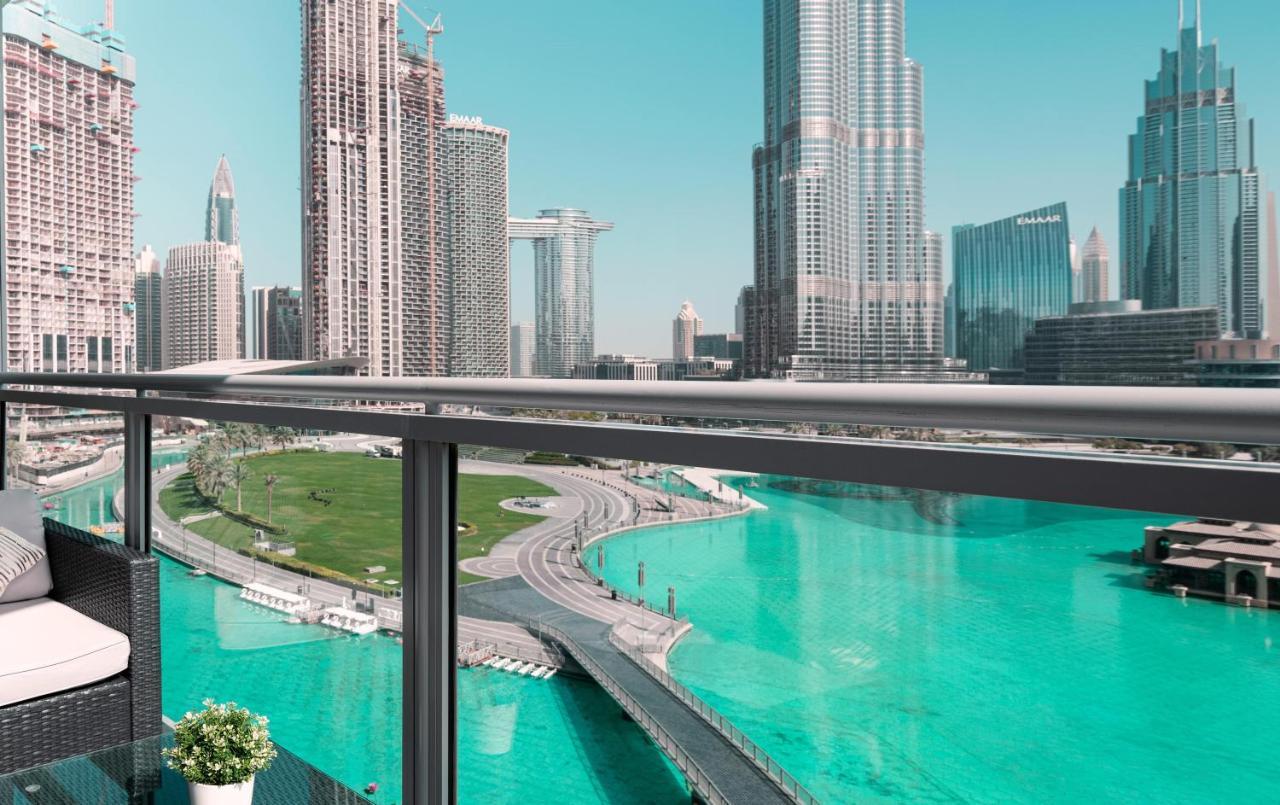 دبي Elite Royal Apartment - Full Burj Khalifa & Fountain View - Premier - 2 Bedrooms & 1 Open Bedroom Without Partition المظهر الخارجي الصورة